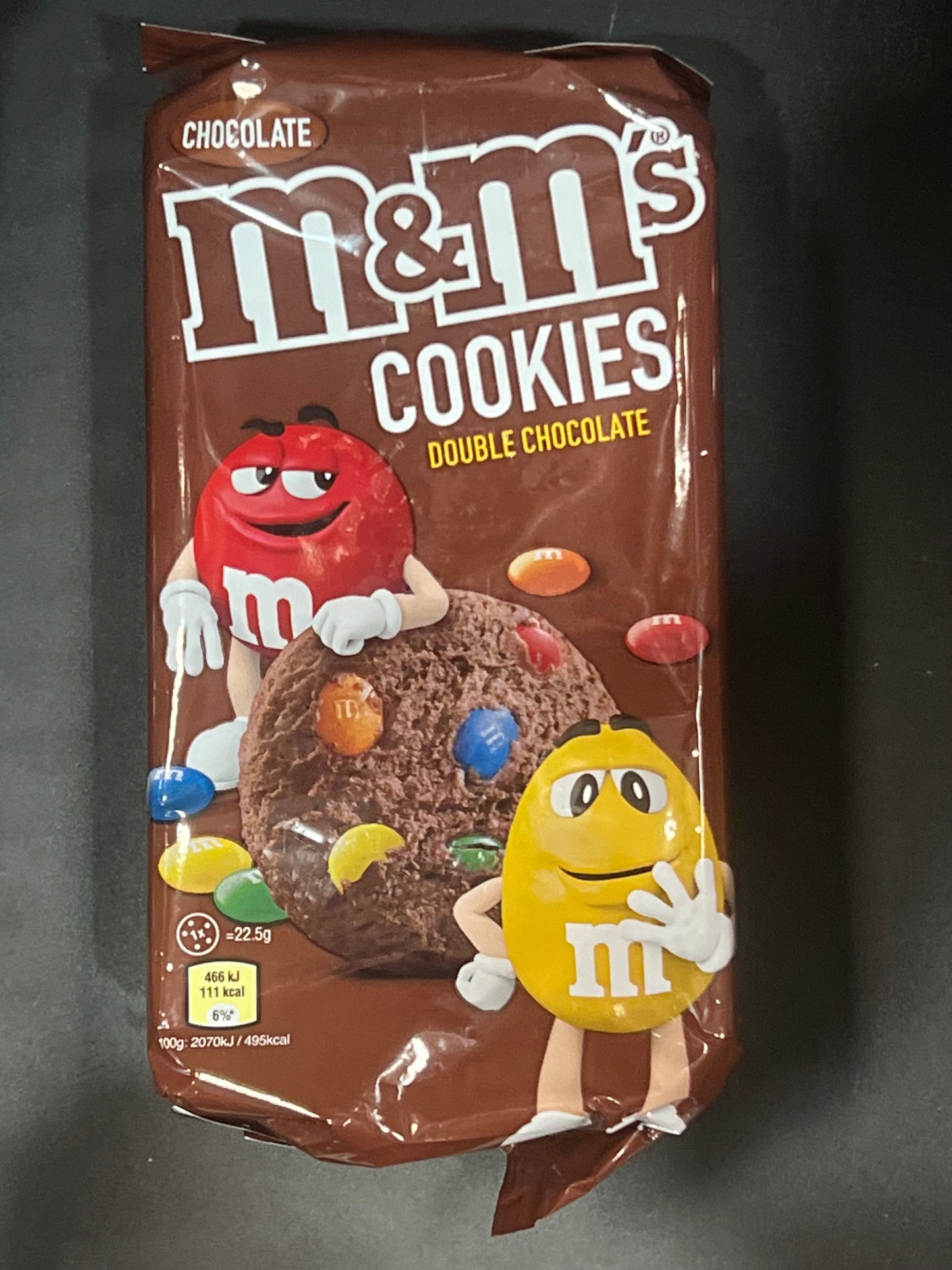 M & ms Cookies Double Chocolate