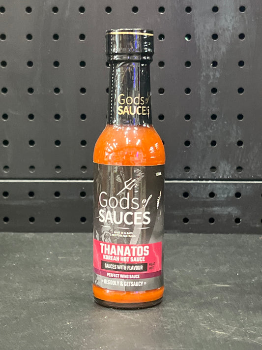 Gods Sauces Thanatos Korean Hot Sauce