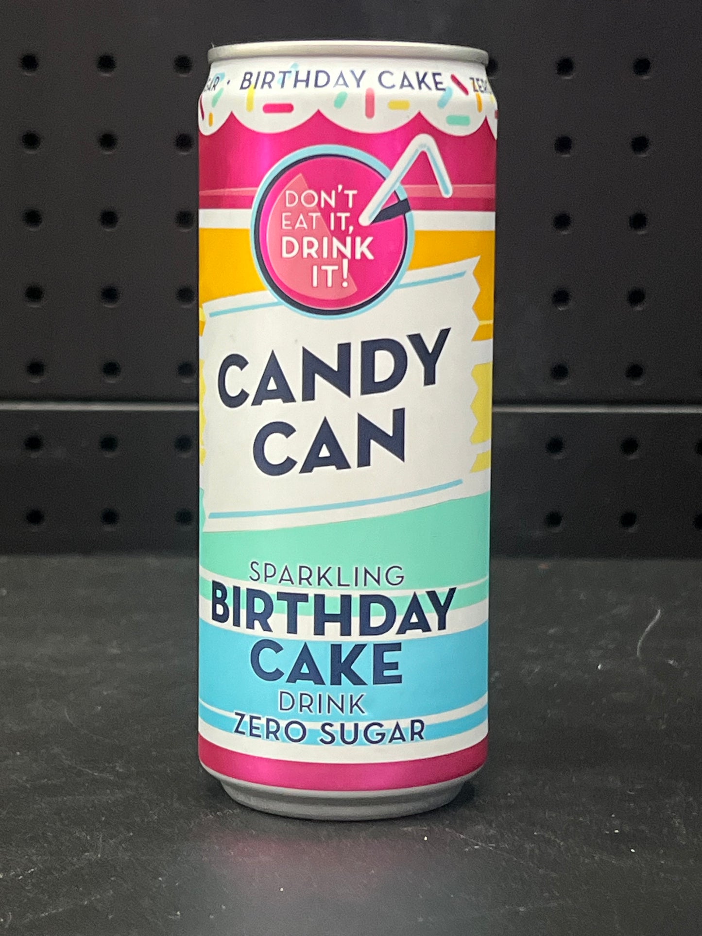 Candy Can Birthday Cake