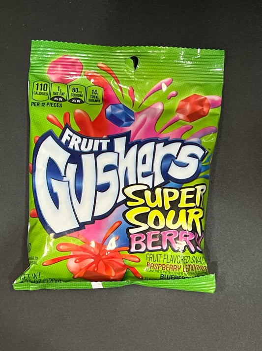 Fruit Gushers Super Sweet Berry