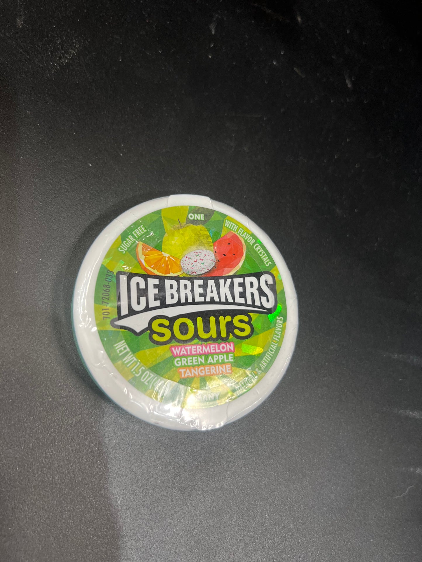 Ice Breakers Sours Watermelon, Green Apple, Tangerine