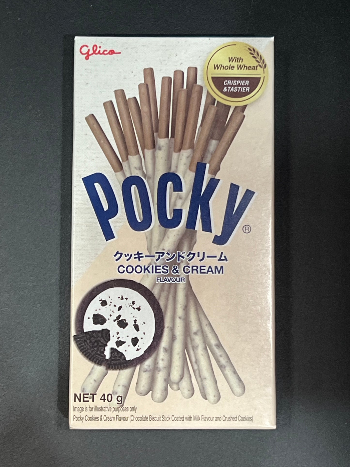 Pocky Cookies and Cream