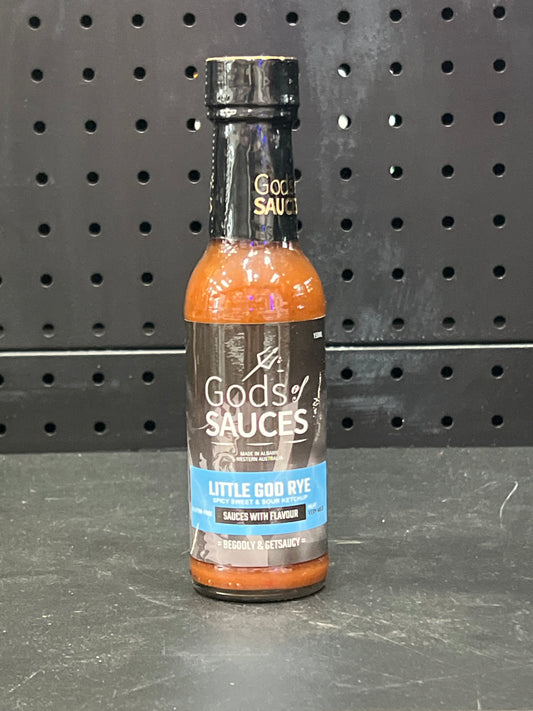 Gods Sauces Little God Rye Spicy, Sweet & Sour Ketchup