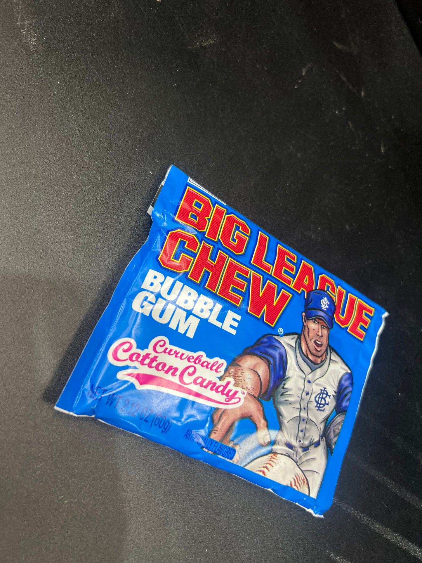 Big League Chew Bubblegum Curveball Cotton Candy