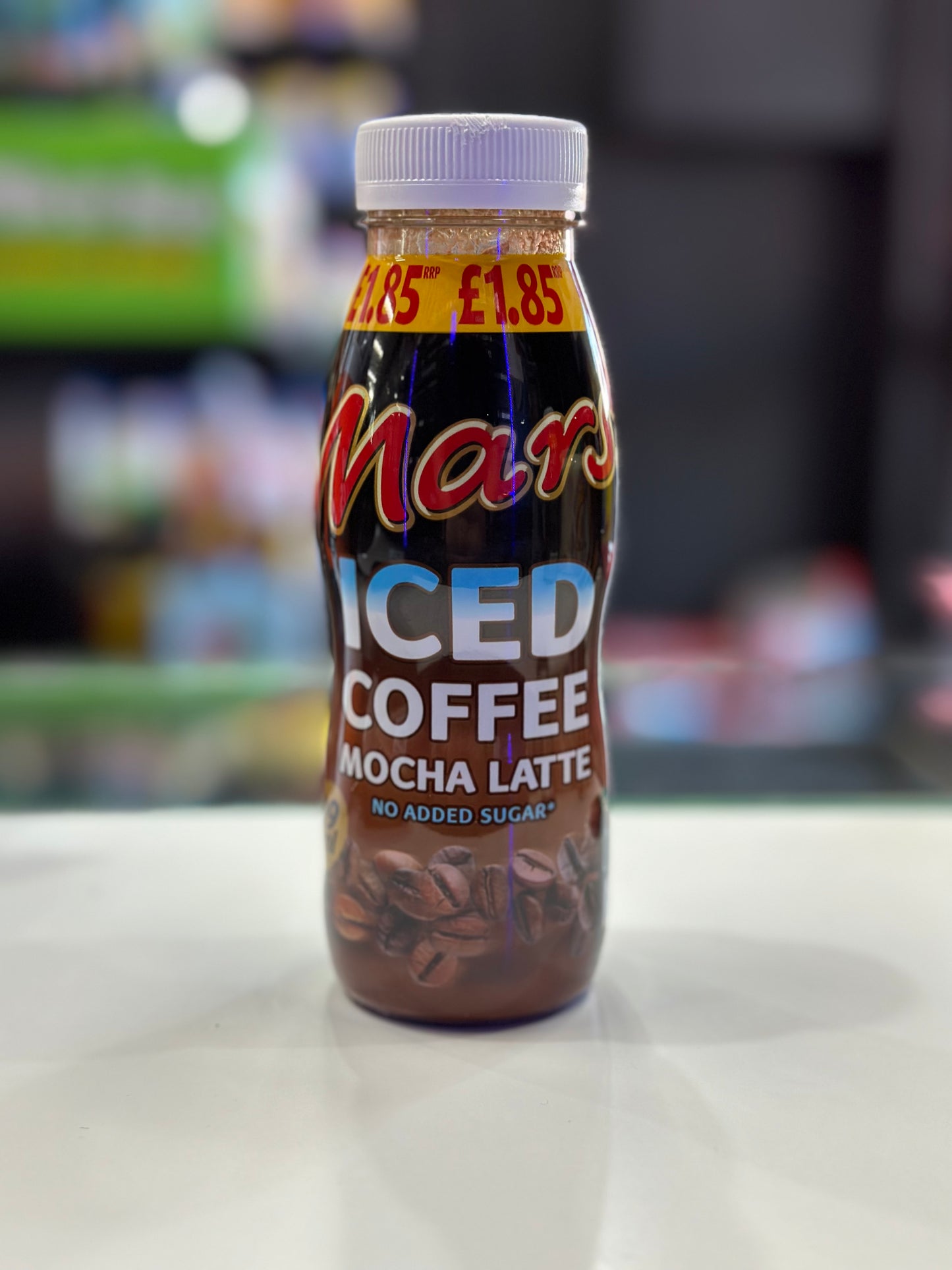 Mars iced coffee mocha latte